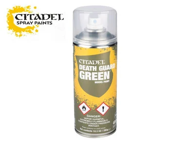 Warhammer Colour 62-32 Death Guard Green Spray Paint (400ml)