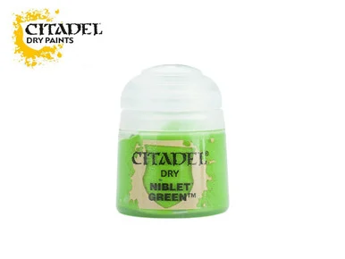 Warhammer Colour 23-24 Niblet Green -Dry (12ml)