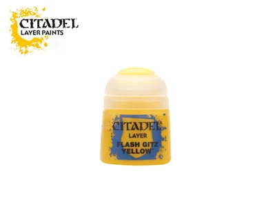 Warhammer Colour 22-02 Flash Gitz Yellow -Layer (12ml)