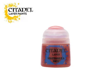 Warhammer Colour 22-07 Wazdakka Red -Layer (12ml)
