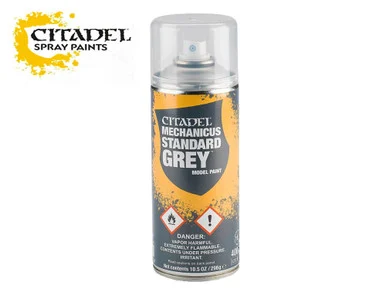 Warhammer Colour 62-26 Mechanicus Standard Grey Spray Paint (400ml)