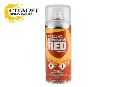 Warhammer Colour 62-15 Mephiston Red Spray Paint (400ml)