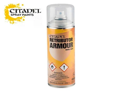 Warhammer Colour 62-25 Retributor Armour Spray Paint (400ml)