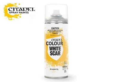 Warhammer Colour 62-36 White Scar Spray Paint (400ml)
