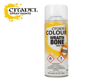 Warhammer Colour 62-33 Wraithbone Spray Paint (400ml)