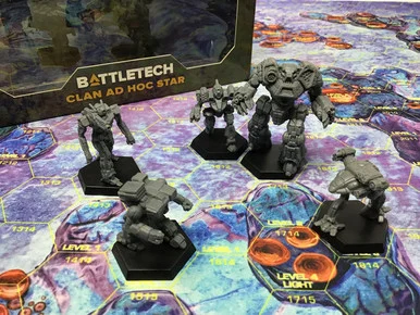 Catalyst Game Labs 35734 BattleTech: Miniature Force Pack - Clan Ad Hoc Star