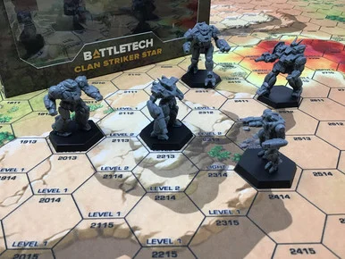 Catalyst Game Labs 35732 BattleTech: Miniature Force Pack - Clan Striker Star