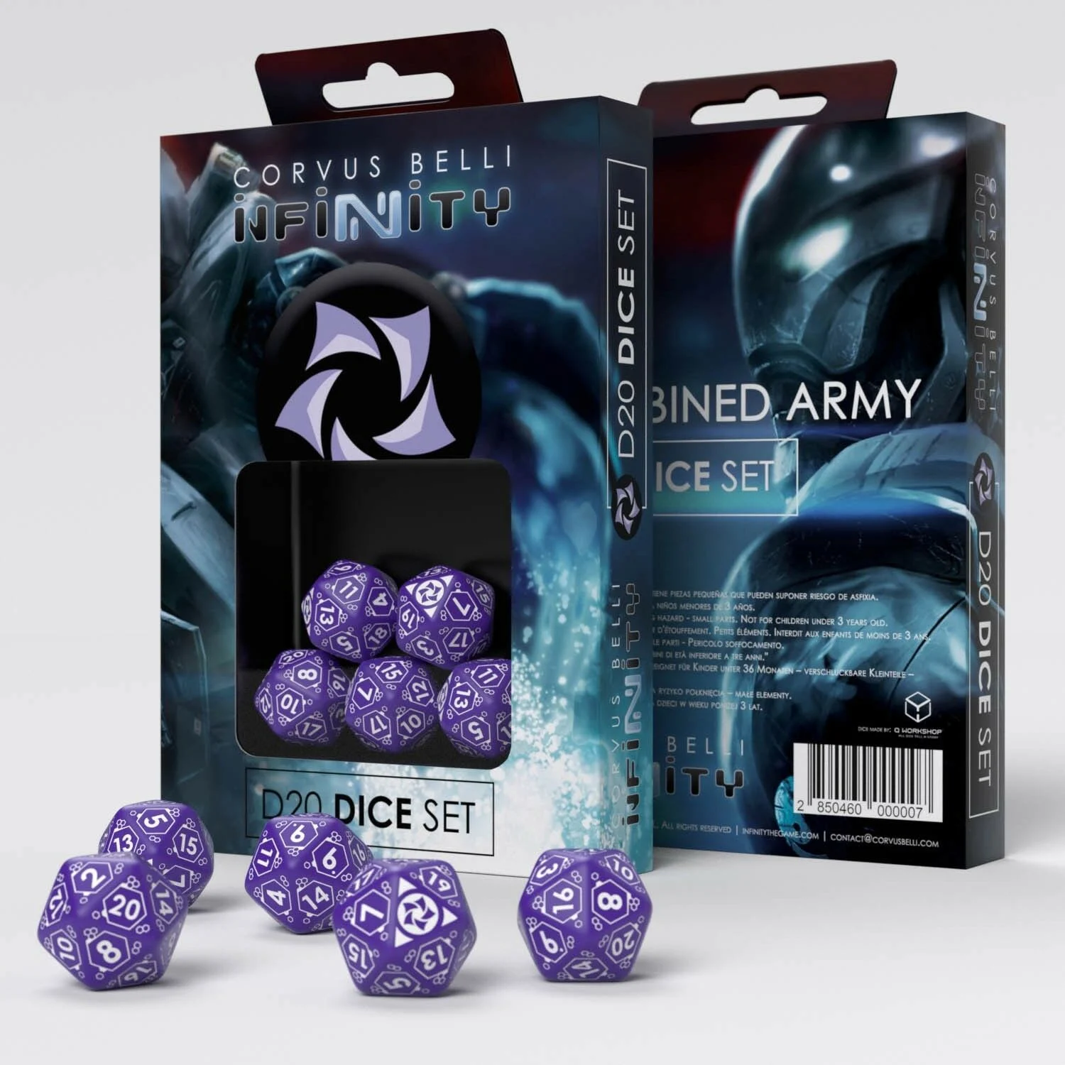 Infinity Combined Army D20 Dice Set - Corvus Belli