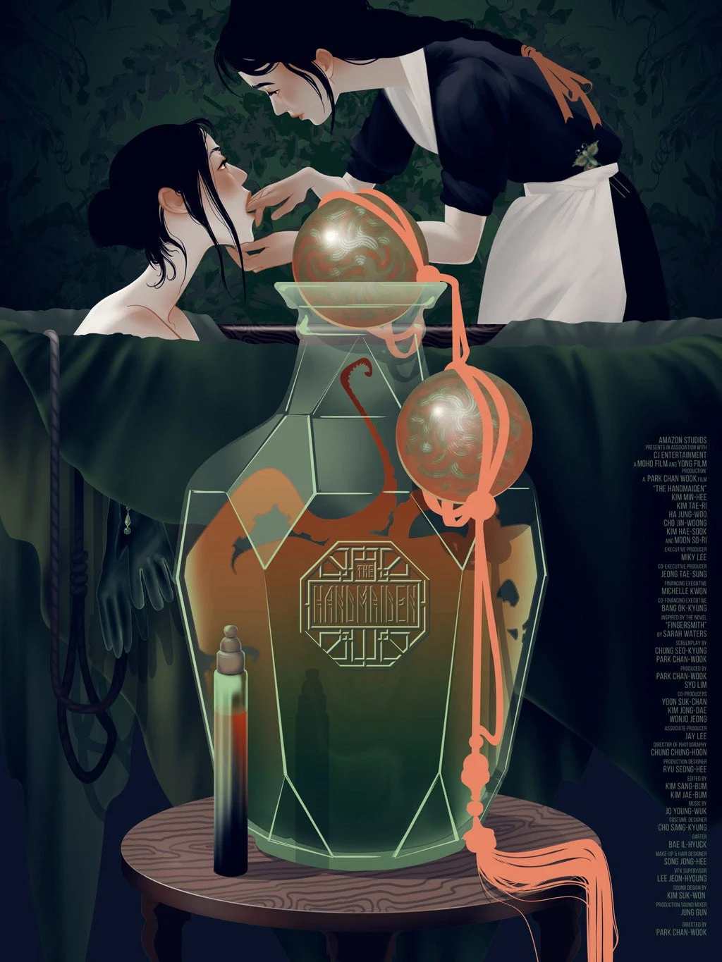 The Handmaiden Poster - J.A.W. Cooper