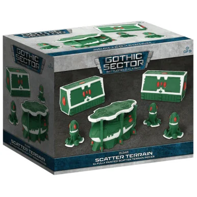 BB721 - Gothic Sector: Eldar Scatter Terrain (x6)