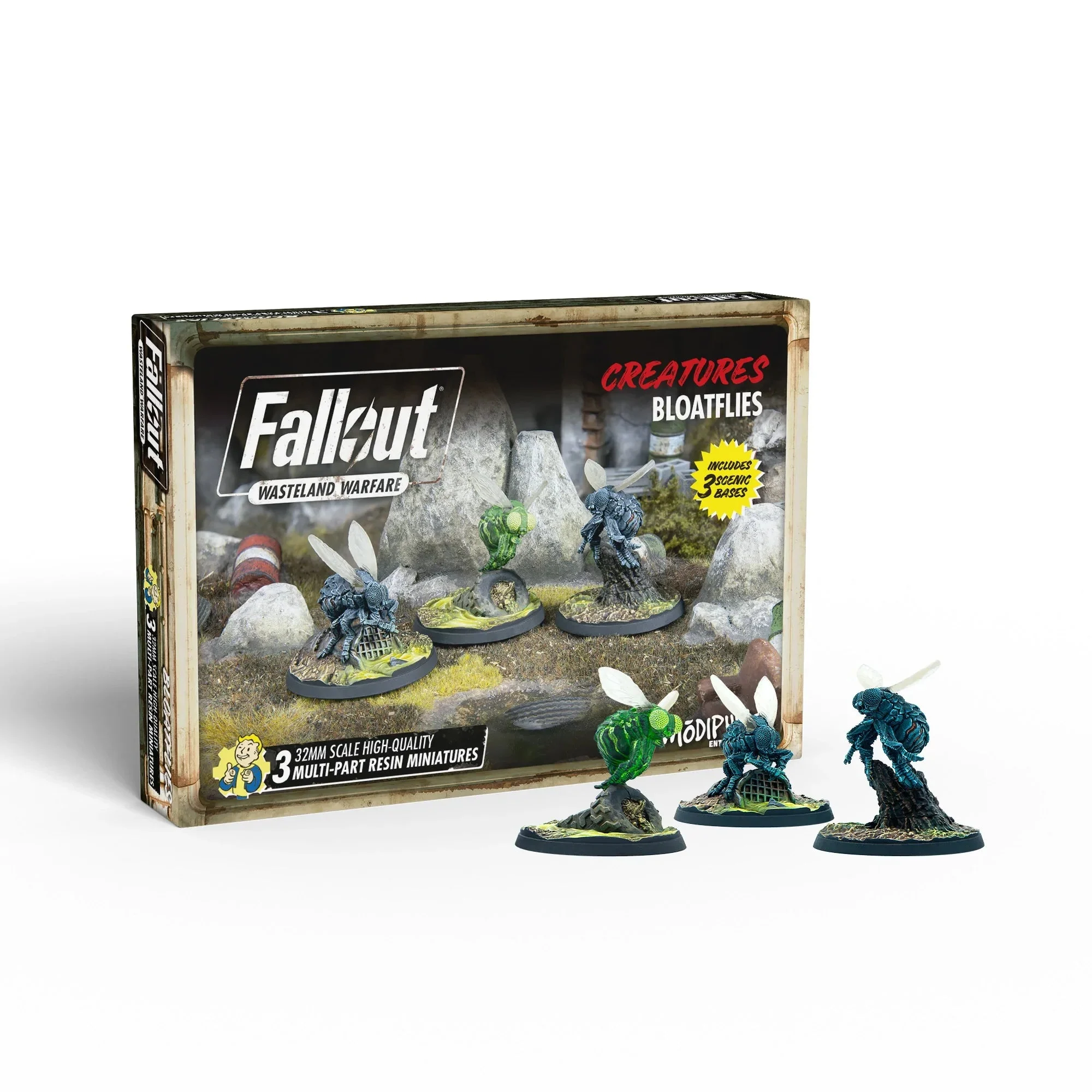 Fallout: Wasteland Warfare – Creatures: Bloatflies - Modiphius