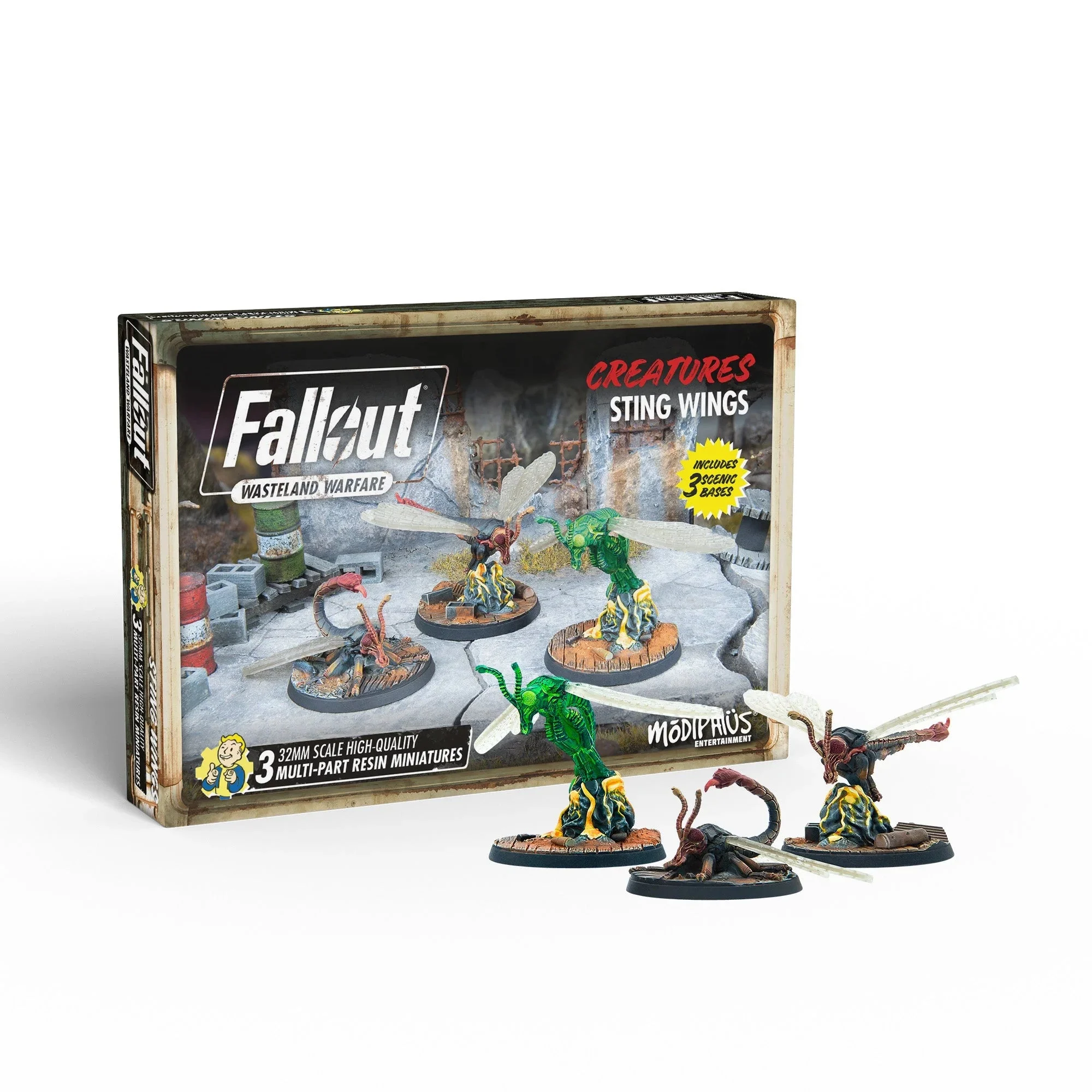Fallout: Wasteland Warfare – Creatures: Sting Wings - Modiphius