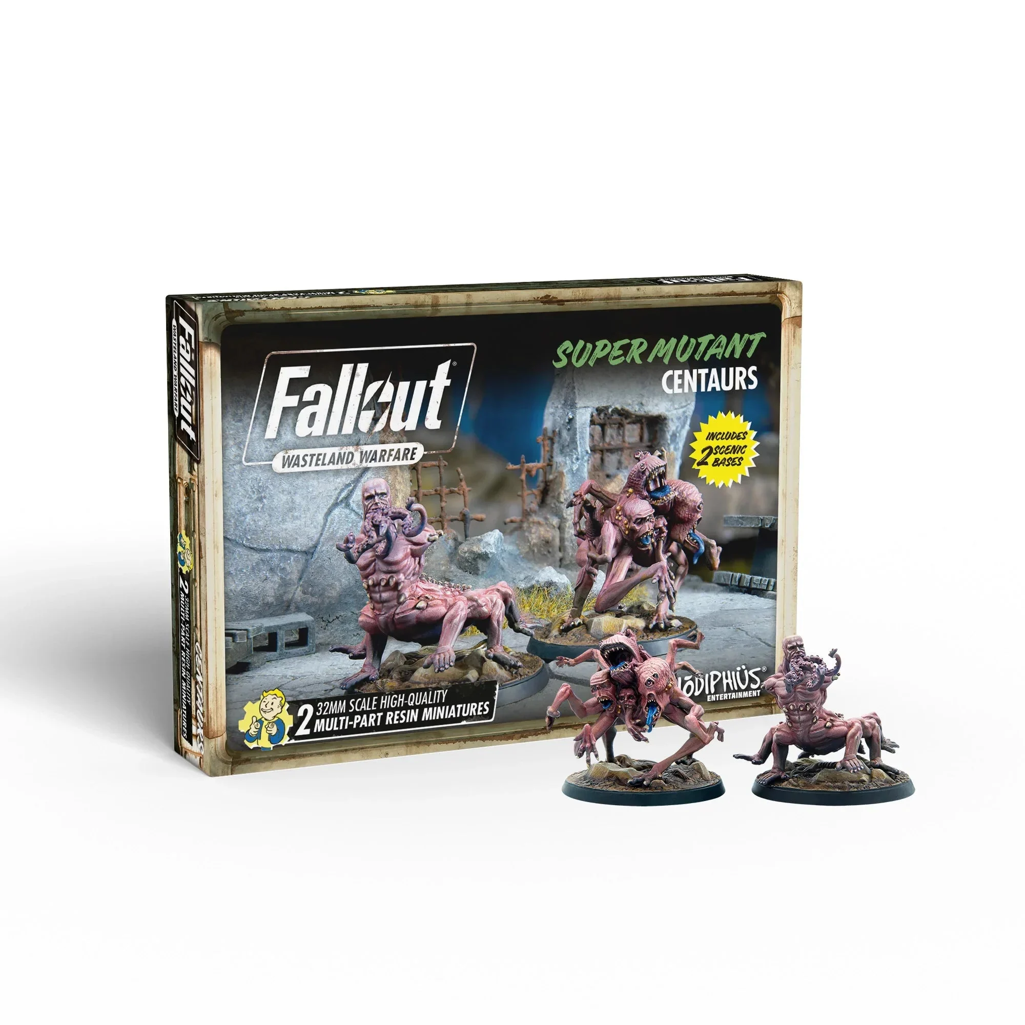 Fallout: Wasteland Warfare – Super Mutants: Centaurs - Modiphius
