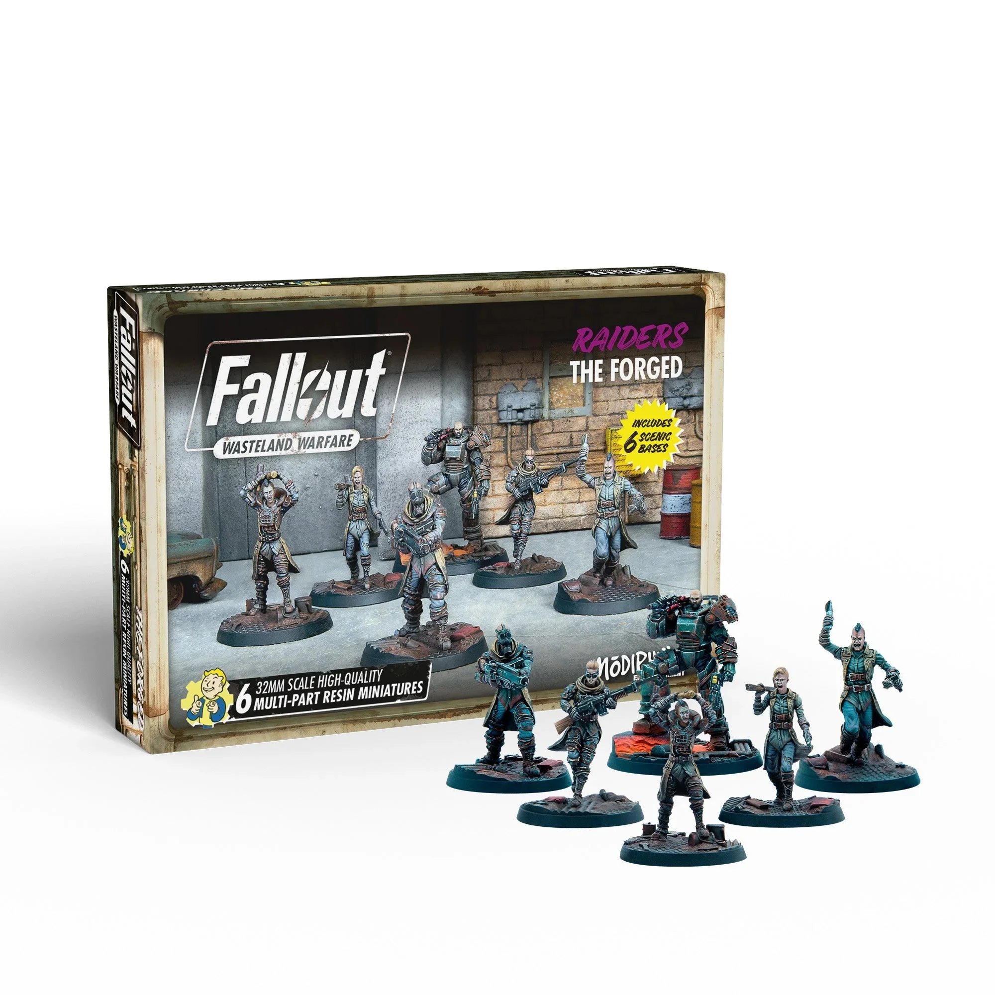Fallout: Wasteland Warfare – Raiders: The Forged - Modiphius