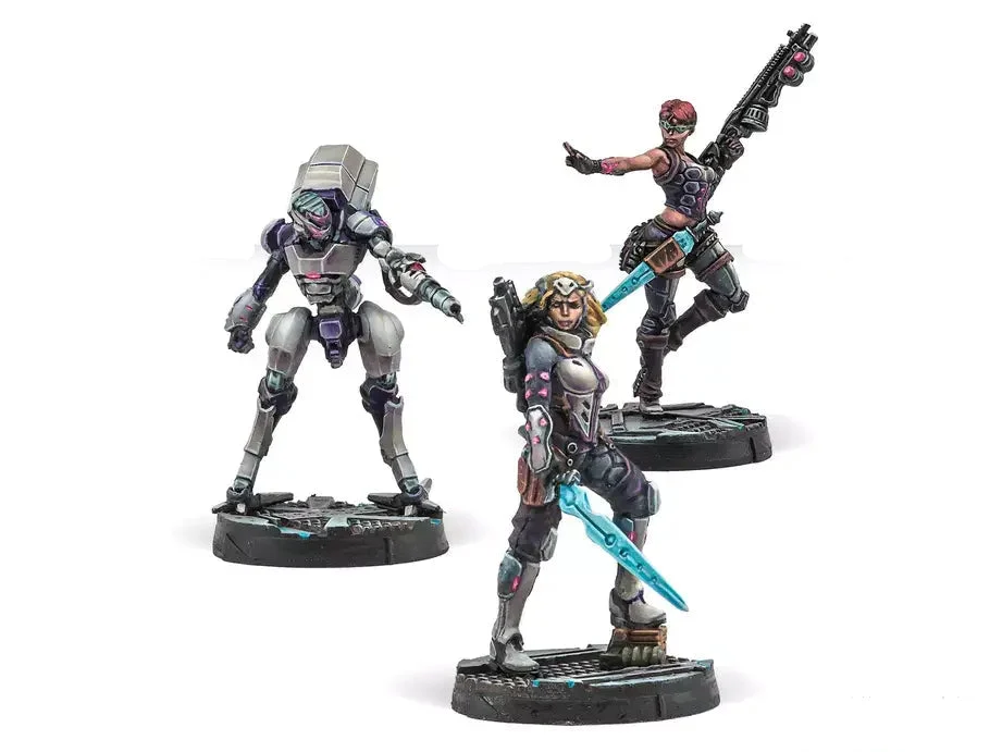 Corvus Belli Infinity ALEPH Steel Phalanx Expansion Pack Alpha 28mm Metal Miniatures