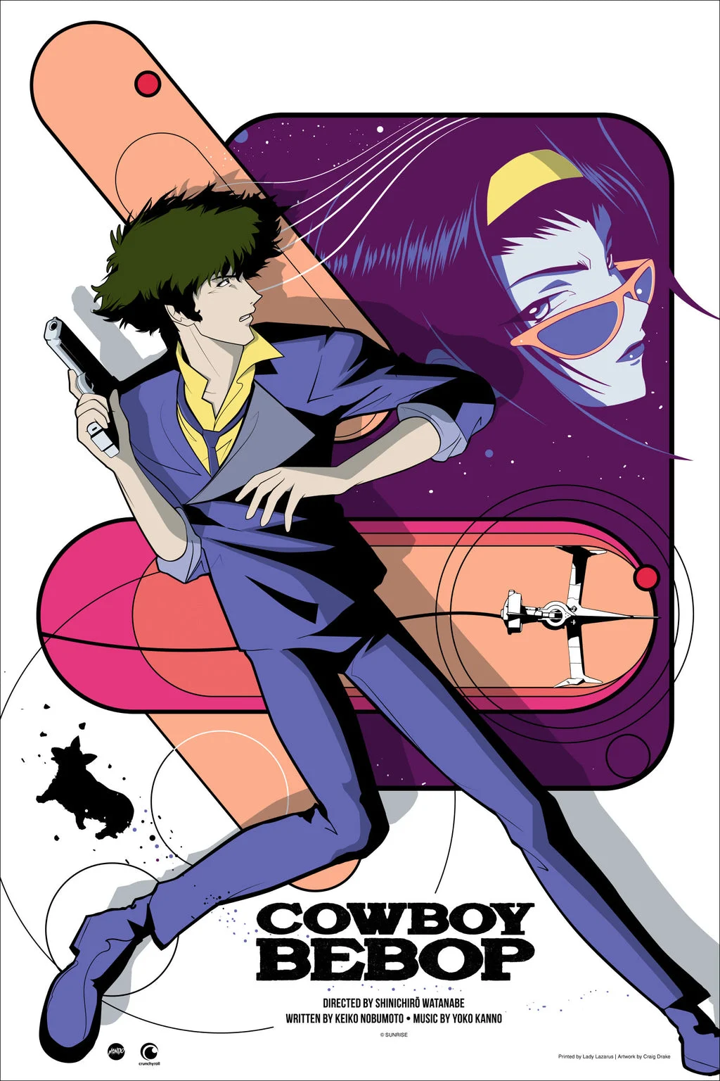 Cowboy Bebop Poster - Craig Drake