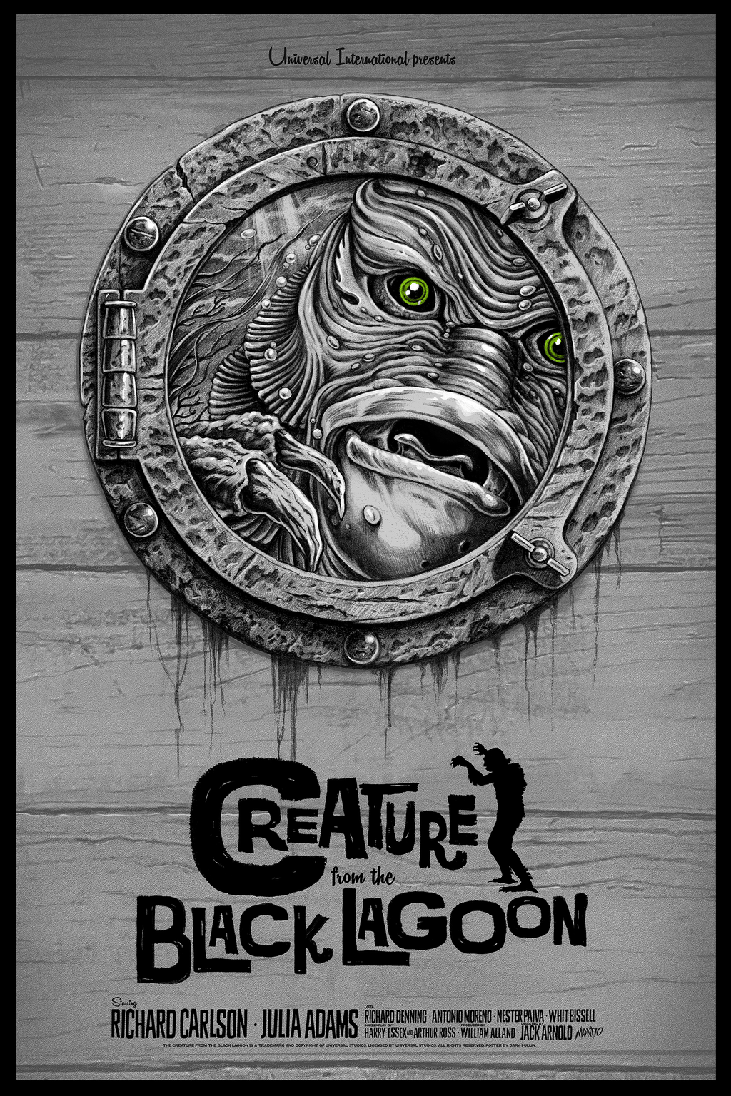 Creature from The Black Lagoon (Variant) - Gary Pullin