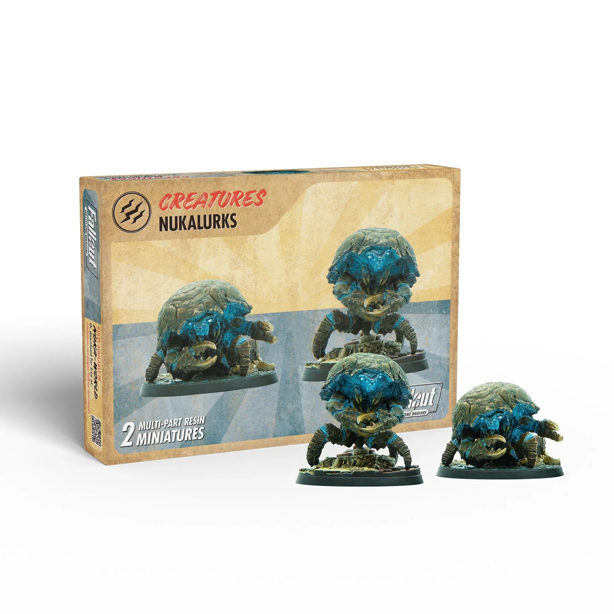 Fallout: Wasteland Warfare – Creatures: Nukalurks - Modiphius