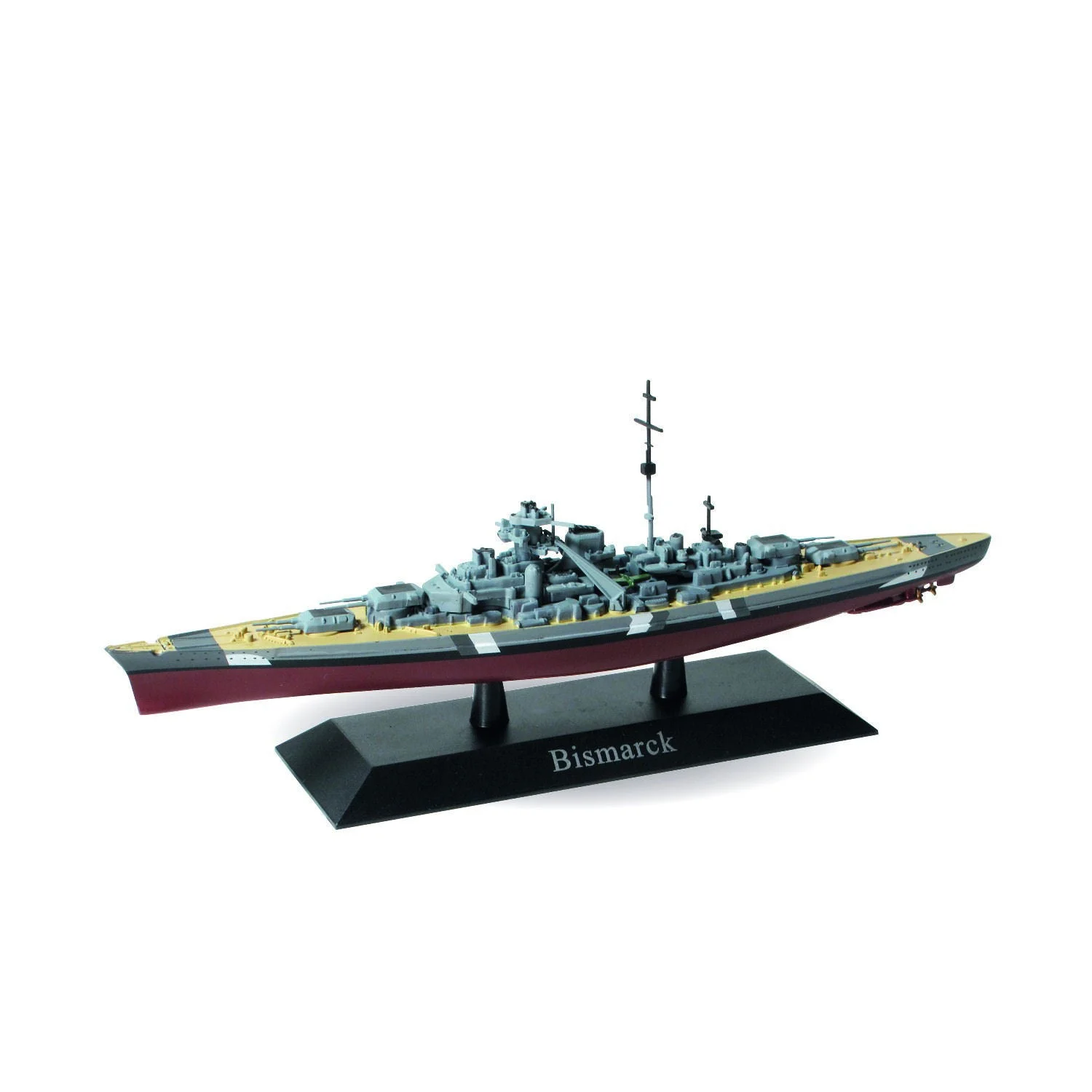 German Kriegsmarine Battleship Bismarck 1941, 1/1250 Scale Diecast Model - DeAgostini