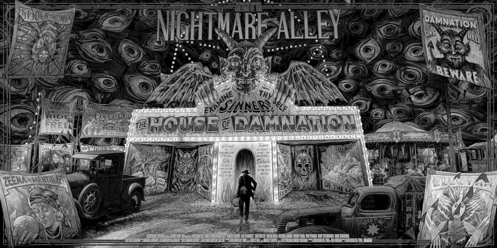 Nightmare Alley (Darkness and Light) Variant Poster - Daniel Danger