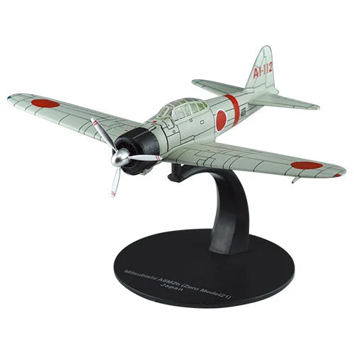 Mitsubishi A6M2b Zero Model 21 1941, 1/72 Scale Diecast Model - DeAgostini