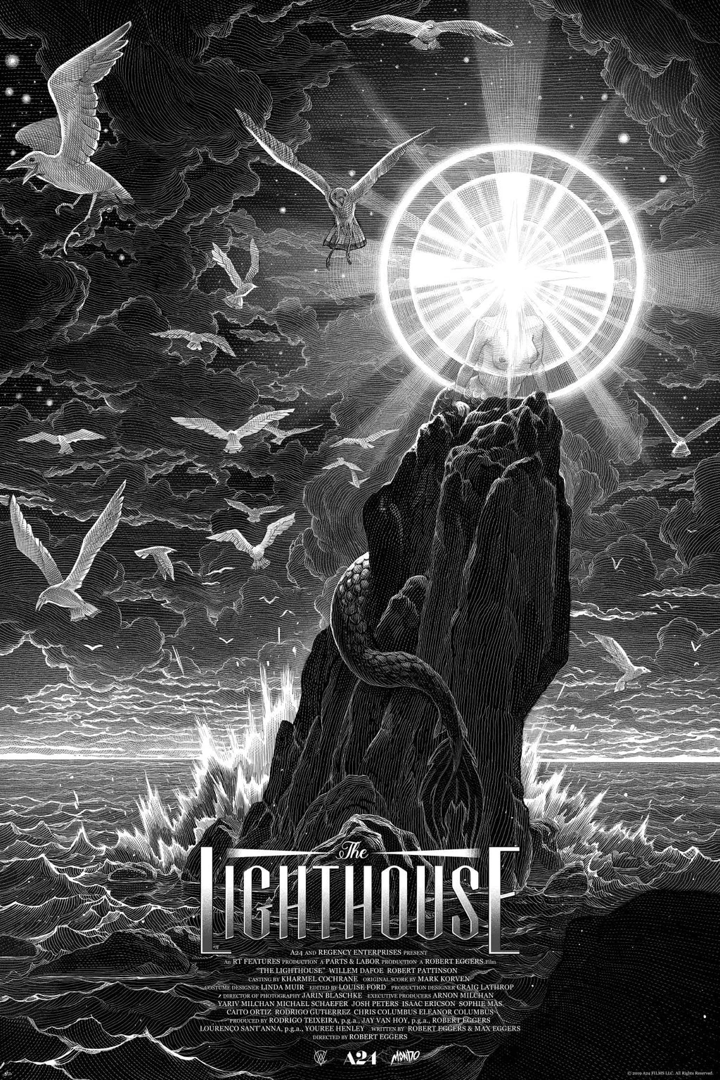 The Lighthouse Poster - Nicolas Delort