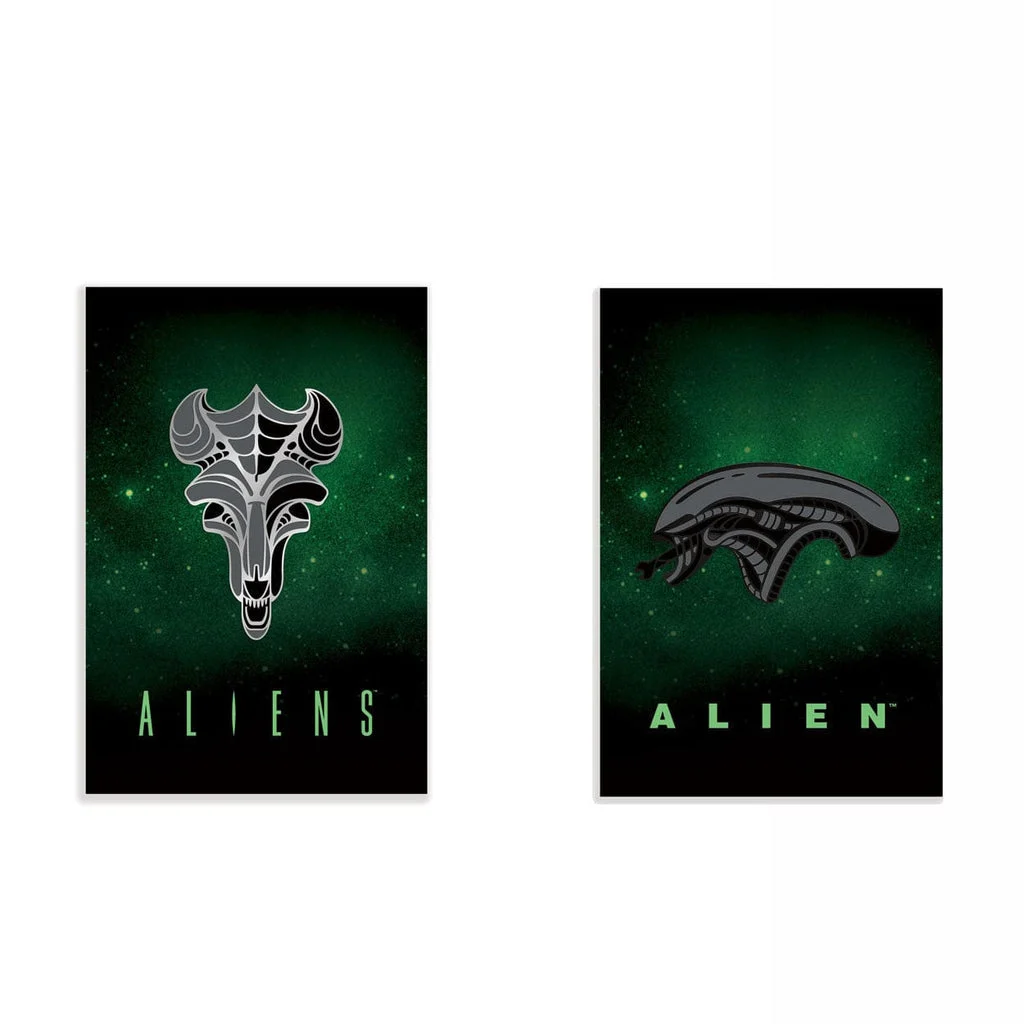 Alien Enamel Pin Set - DKNG