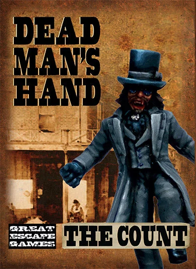 Dead Man’s Hand The Count 28 mm Scale Metal Figures - Great Escape Games