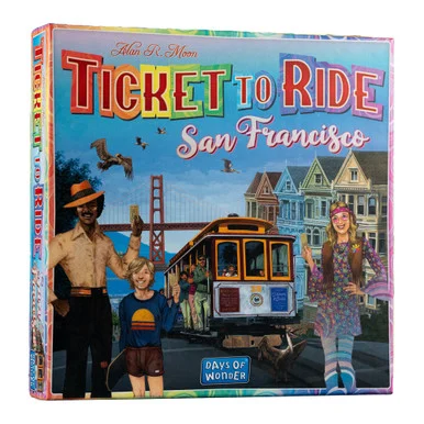Days of Wonder DOW720064 Ticket to Ride San Francisco - Asmodee
