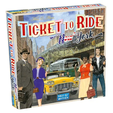Days of Wonder DOW7260 Ticket to Ride New York - Asmodee