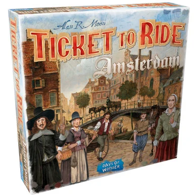 Days of Wonder DOW7263 Ticket to Ride Amsterdam - Asmodee