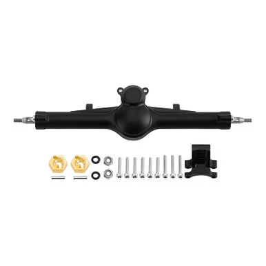 INJORA SCX24-195BKR +4mm Nylon Planet Rear Axles with Double Joint Shafts for 1/24 SCX24