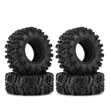 INJORA T7019 0.7" 36*14mm Swamp Claw Tires for 1/30 SCX30