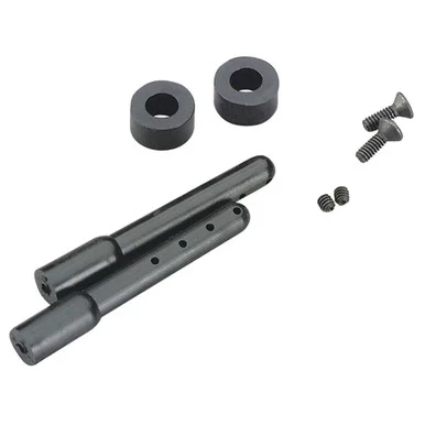 Duratrax DTXC2612 Black 2" Nylon Body Post, 2 Pieces