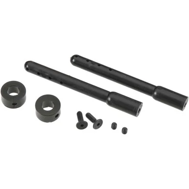 Duratrax DTXC2616 Black 2.5 Nylon Body Post, 2 Pieces