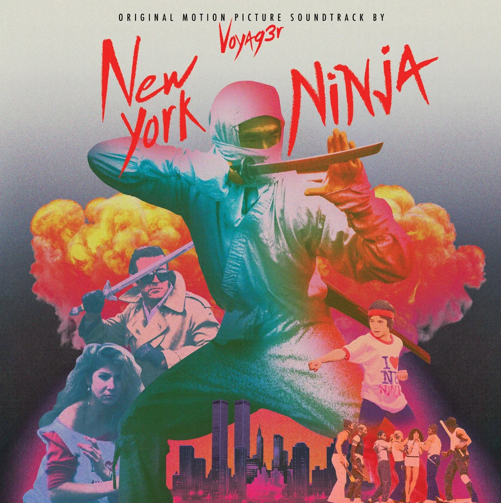 New York Ninja: Original Motion Picture Soundtrack LP (Mondo Variant) - Voyag3r