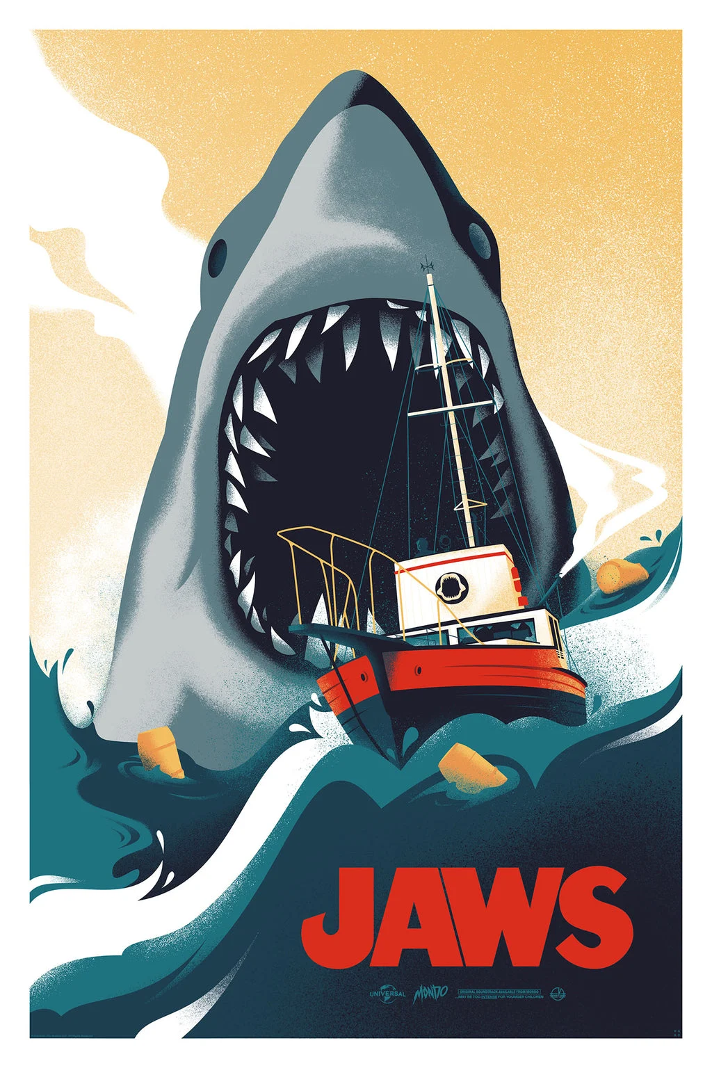 Jaws (Timed Edition) Poster - Danny Haas