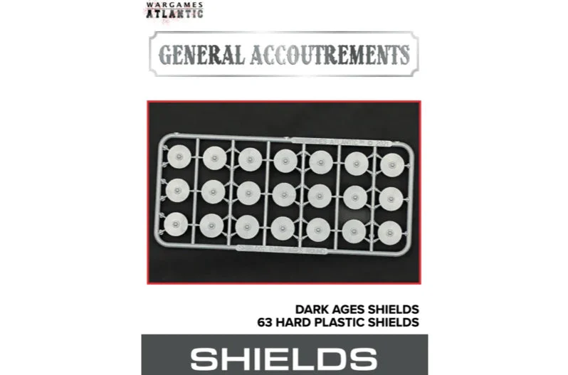 Dark Age Shields, 28 mm Scale - Wargames Atlantic