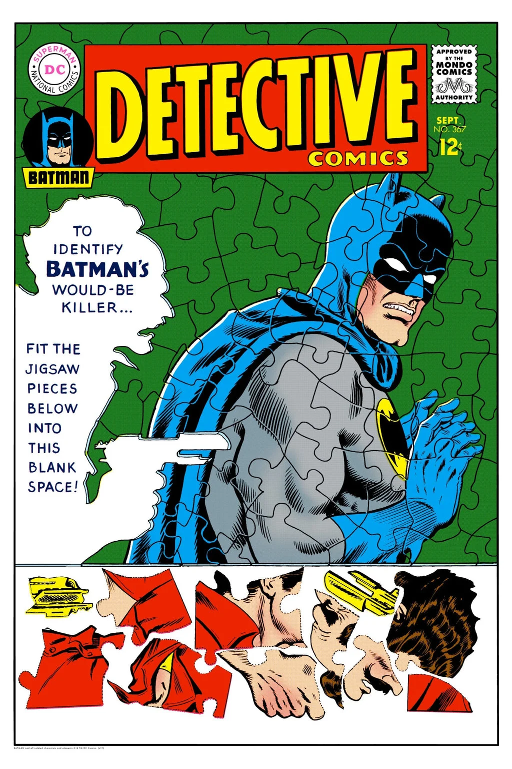 Batman – Detective Comics 367 Poster - Carmine Infantino & Murphy Anderson