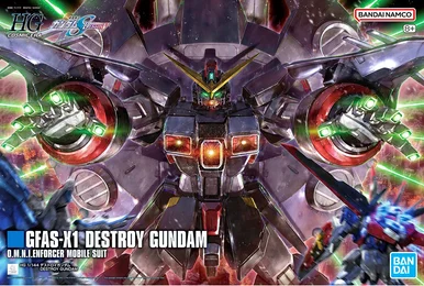 Bandai 5066297 #246 GFAS-X1 Destroy Gundam O.M.N.I. Enforcer Mobile Suit HG 1/144 Scale Model Kit