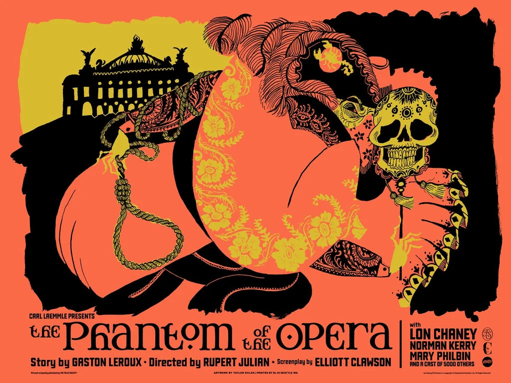 Phantom of the Opera Poster - Taylor Dolan