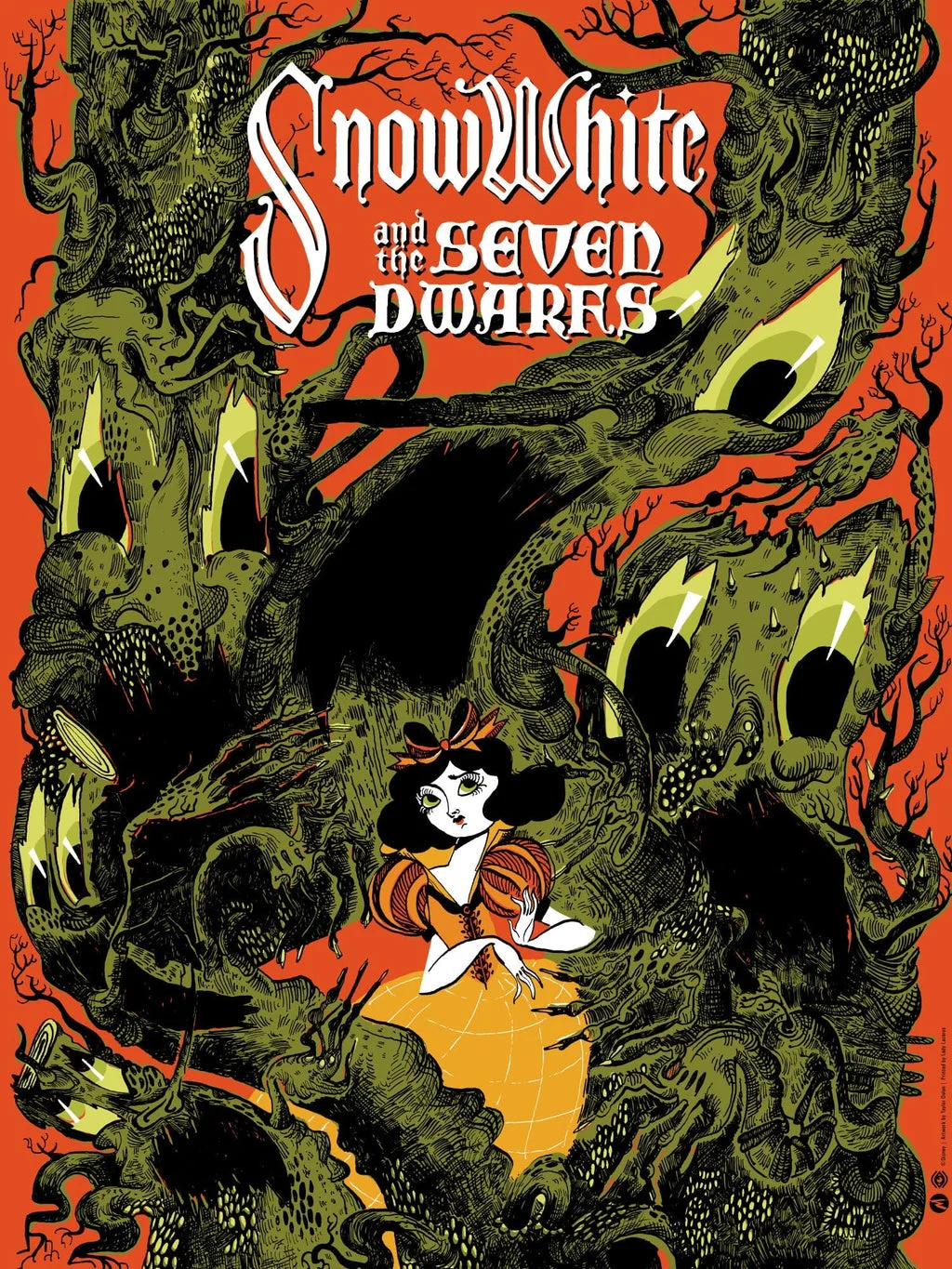 Snow White and the Seven Dwarfs Poster - Taylor Dolan