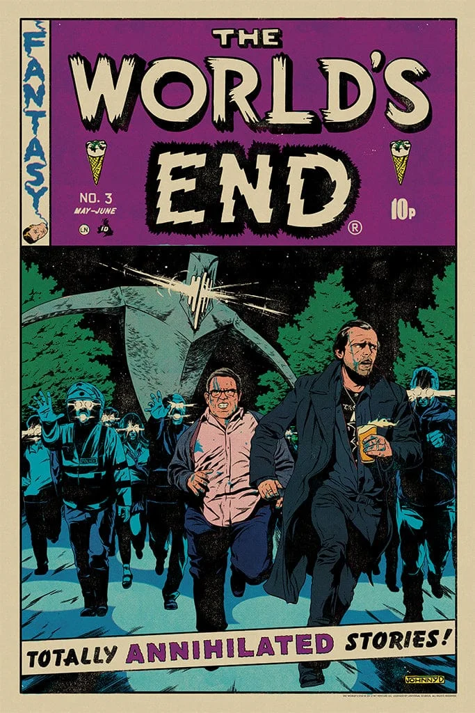 The World's End Poster - Johnny Dombrowski