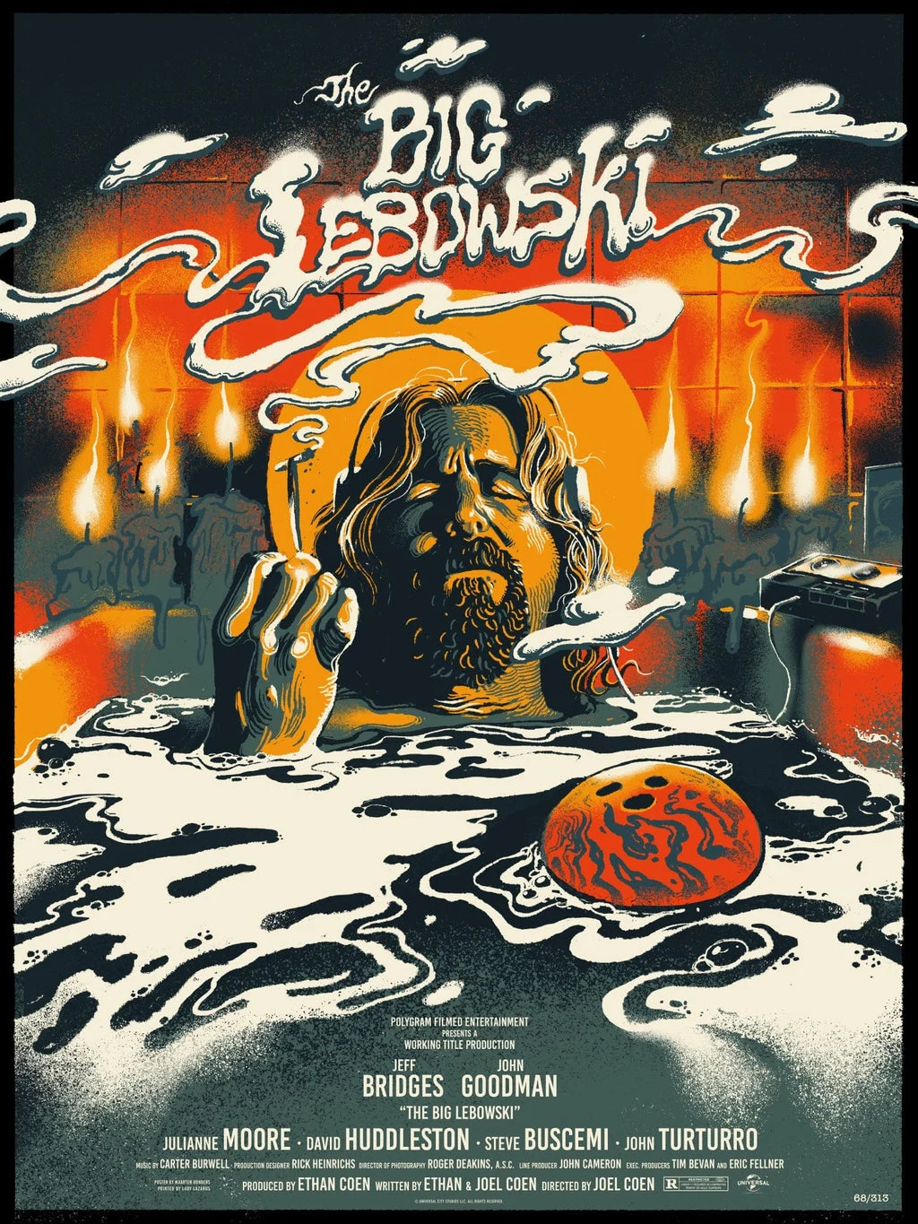The Big Lebowski Poster - Maarten Donders