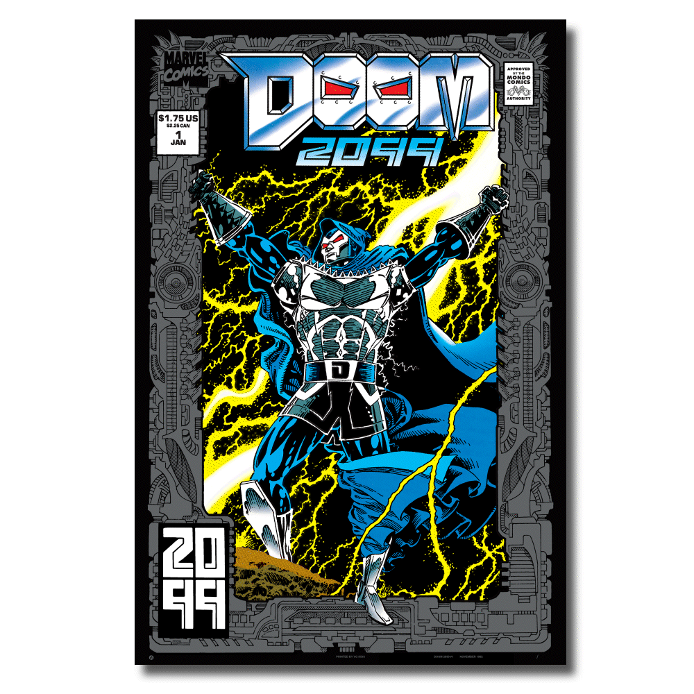 Doom 2099 #1 Poster - Pat Broderick