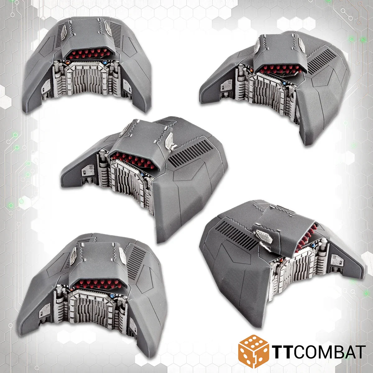 Dropzone Commander Bunker Complex 10mm Scale Model Acessories Kit - TTCombat