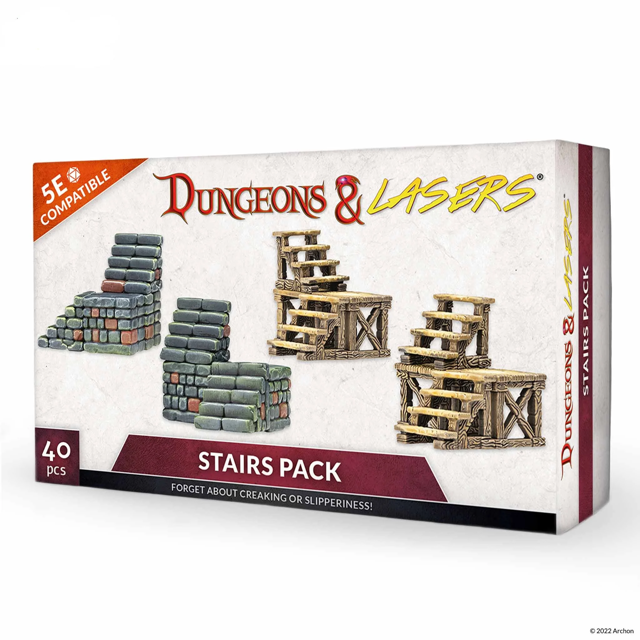 Dungeons & Lasers Stairs - Archon Studio