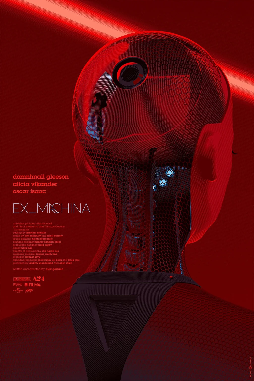 Ex Machina Poster - Laurent Durieux