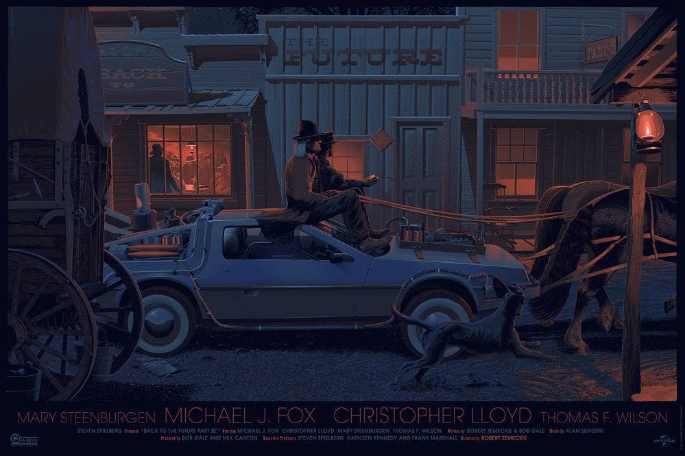 Back to the Future Part III - Laurent Durieux