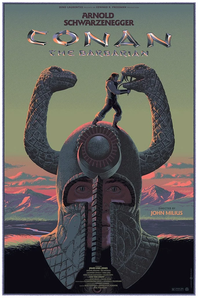 Conan the Barbarian (Variant) Poster - Laurent Durieux